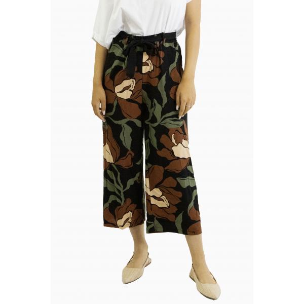 Pantalone fantasia con cinta Jennyfer
